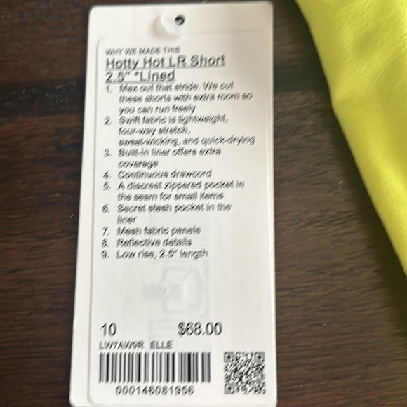 Lululemon🍋 | Hotty Hot Low-Rise Shorts 2.5
Highlight Yellow - Picture 4 of 4
